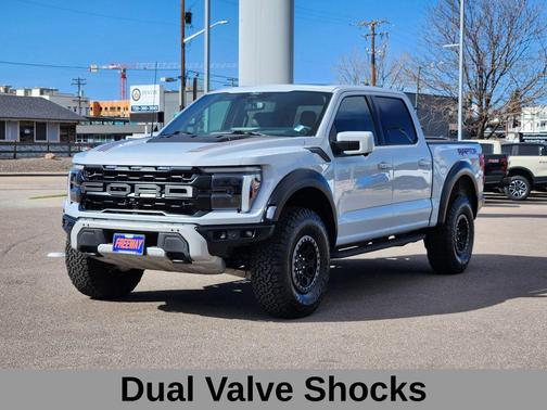 SPACE WHITE METALLIC 2025 Ford F-150 Raptor