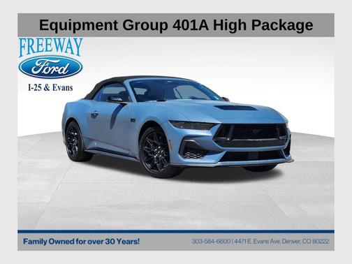 VAPOR BLUE METALLIC 2025 Ford Mustang GT Premium