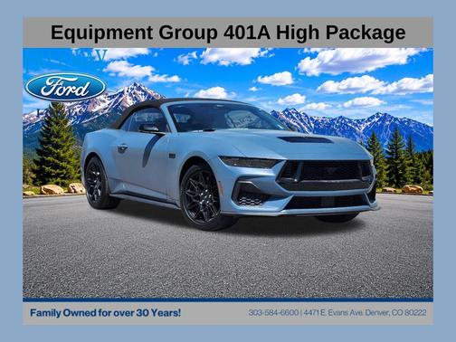 VAPOR BLUE METALLIC 2025 Ford Mustang GT Premium