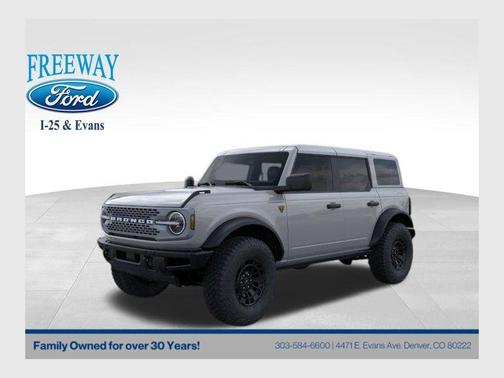 AVALANCHE GRAY 2026 Ford Bronco Badlands