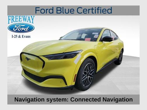 GRABBER YELLOW 2025 Ford Mustang Mach-E PREMIUM SUV