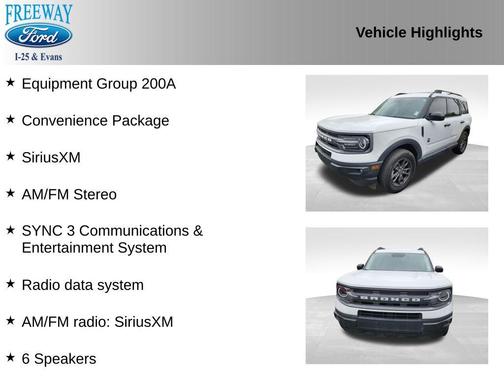 OXFORD WHITE 2024 Ford Bronco Sport Big Bend