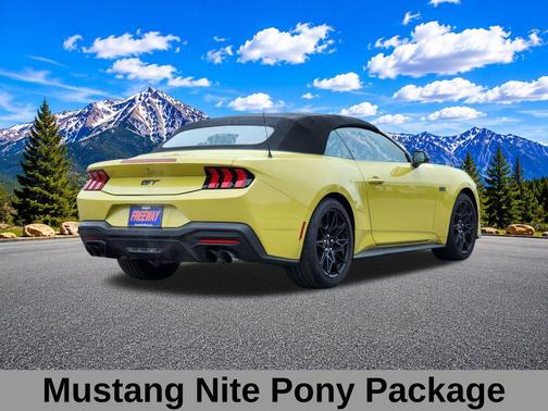 INTENSE LIME YELLW METALLIC 2025 Ford Mustang GT PREMIUM