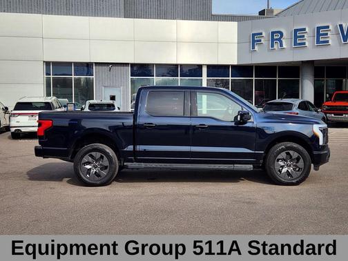 ANTIMATTER BLUE METALLIC 2024 Ford F-150 Lightning LARIAT