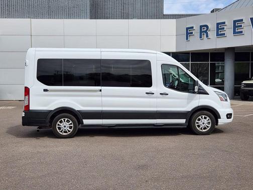 OXFORD WHITE 2023 Ford Transit-350 XLT