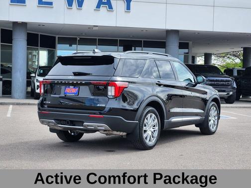 AGATE BLACK METALLIC 2025 Ford Explorer Active