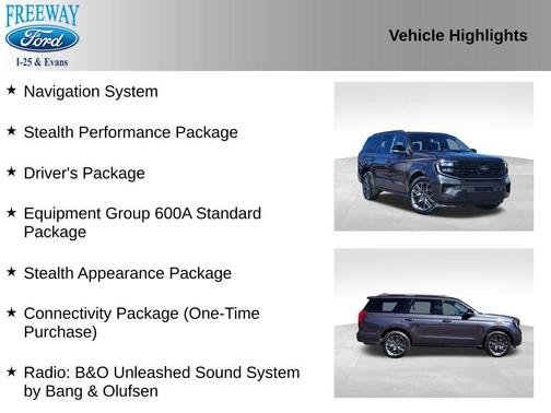 DARK MATTER GREY METALLIC 2025 Ford Expedition Platinum