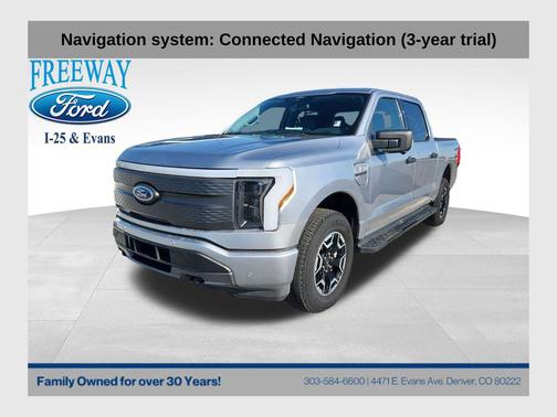 ICONIC SILVER METALLIC 2022 Ford F-150 Lightning XLT
