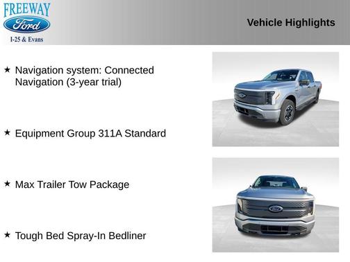 ICONIC SILVER METALLIC 2022 Ford F-150 Lightning XLT