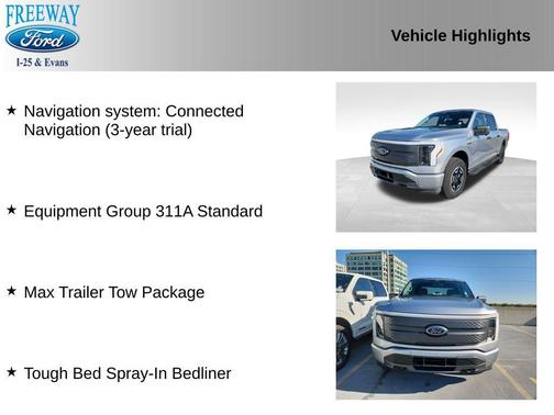 ICONIC SILVER METALLIC 2022 Ford F-150 Lightning XLT