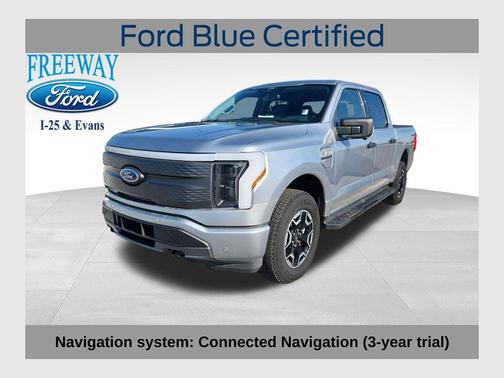 ICONIC SILVER METALLIC 2022 Ford F-150 Lightning XLT