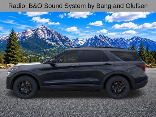 AGATE BLACK METALLIC 2026 Ford Explorer Tremor