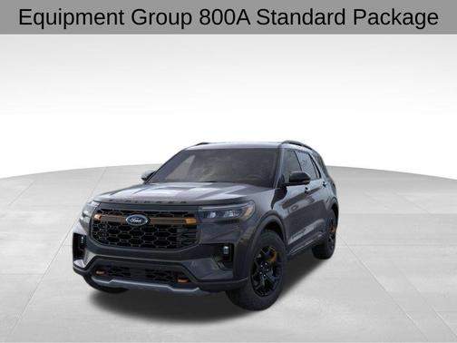 AGATE BLACK METALLIC 2026 Ford Explorer Tremor