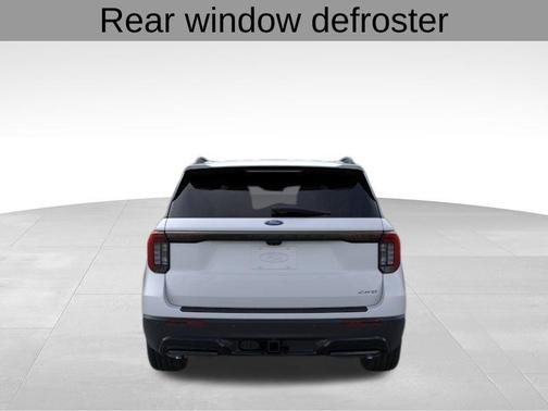 SPACE WHITE METALLIC 2026 Ford Explorer ST-Line