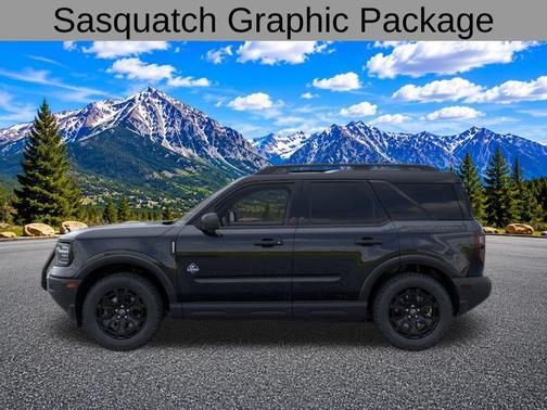SHADOW BLACK 2025 Ford Bronco Sport Outer Banks