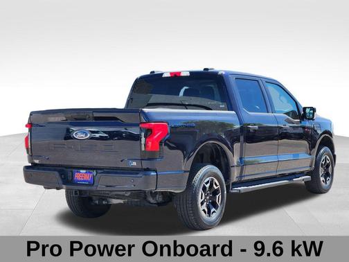 ANTIMATTER BLUE METALLIC 2023 Ford F-150 Lightning XLT