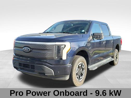 ANTIMATTER BLUE METALLIC 2023 Ford F-150 Lightning XLT