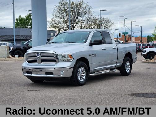 Bright Silver Metallic Clearcoat 2013 RAM 1500 Big Horn