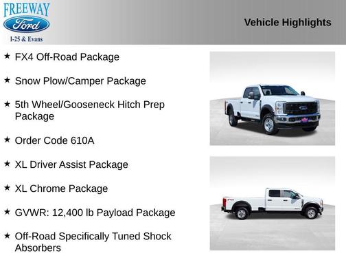 OXFORD WHITE 2024 Ford F-350 XL
