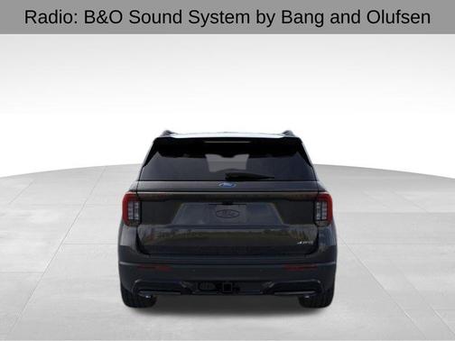 Agate Black Metallic 2026 Ford Explorer ST-Line