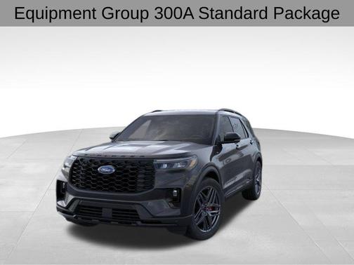 Agate Black Metallic 2026 Ford Explorer ST-Line