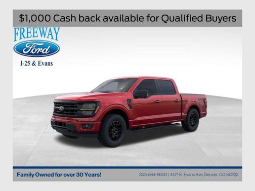 RUBY RED METALLIC TINTED CC 2026 Ford F-150 XLT Truck