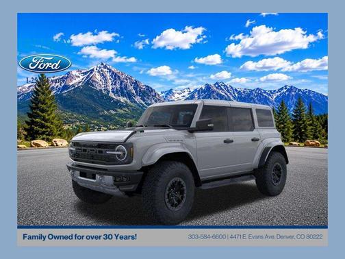 AVALANCHE GRAY 2026 Ford Bronco Raptor