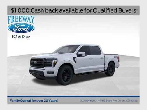 Oxford White 2026 Ford F-150 Lariat