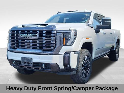 White Frost Tricoat 2024 GMC Sierra 3500 Denali