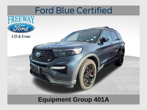 STONE BLUE METALLIC 2023 Ford Explorer ST