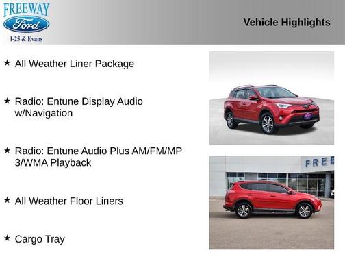 Barcelona Red Metallic 2017 Toyota RAV4 XLE