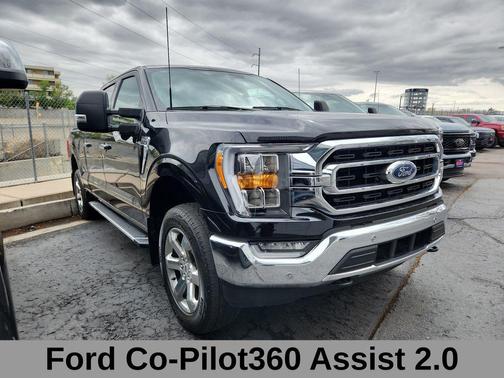 AGATE BLACK METALLIC 2023 Ford F-150 XLT