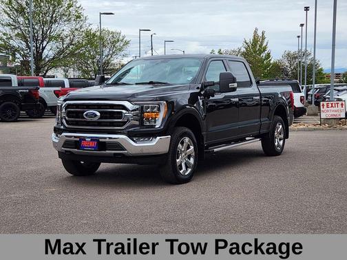 AGATE BLACK METALLIC 2023 Ford F-150 XLT