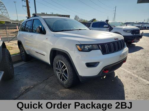 Bright White Clearcoat 2020 Jeep Grand Cherokee Trailhawk