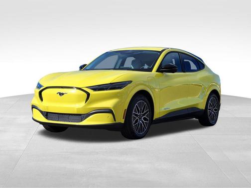 GRABBER YELLOW 2025 Ford Mustang Mach-E Premium