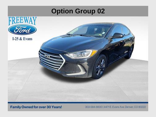 Phantom Black 2017 Hyundai ELANTRA SE