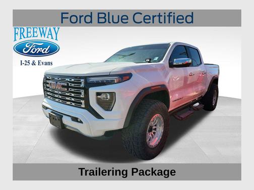 Summit White 2023 GMC Canyon Denali