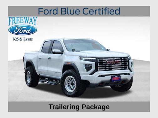 Summit White 2023 GMC Canyon Denali