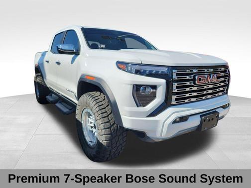 Summit White 2023 GMC Canyon Denali