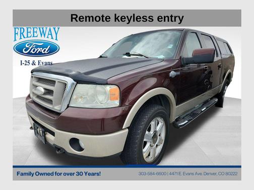 Mahogany Clearcoat Metallic 2008 Ford F-150 King Ranch