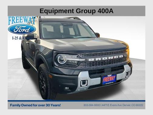 SHADOW BLACK 2025 Ford Bronco Sport BADLANDS SUV