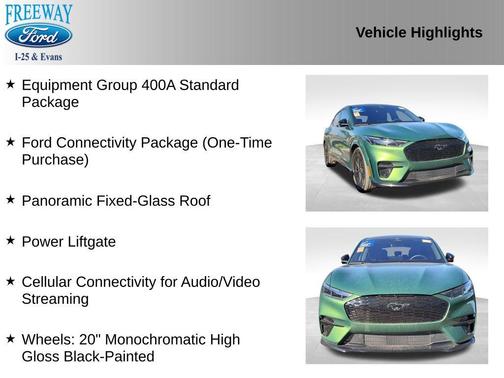 ERUPTION GREEN METALLIC 2025 Ford Mustang Mach-E GT