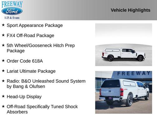 OXFORD WHITE 2024 Ford F-350 Lariat