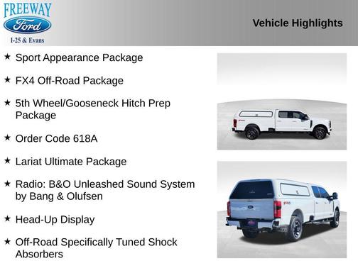 OXFORD WHITE 2024 Ford F-350 Lariat