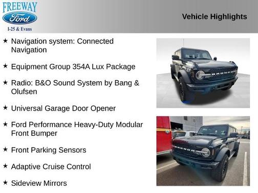 2023 Ford Bronco WILDTRAK