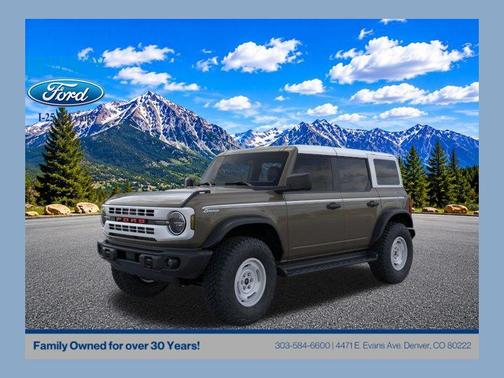 MARSH GRAY 2026 Ford Bronco Heritage Edition