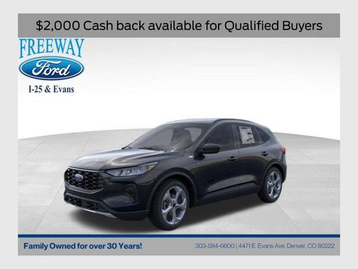AGATE BLACK METALLIC 2026 Ford Escape ST-Line