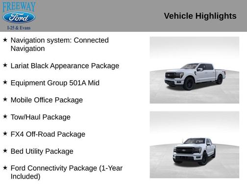 OXFORD WHITE 2026 Ford F-150 Lariat