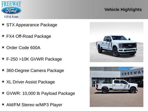 OXFORD WHITE 2024 Ford F-250 XL