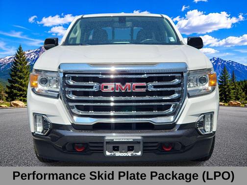 Summit White 2021 GMC Canyon AT4